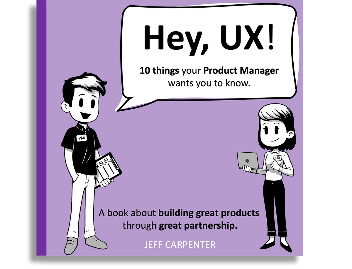 Hey, UX! book cover